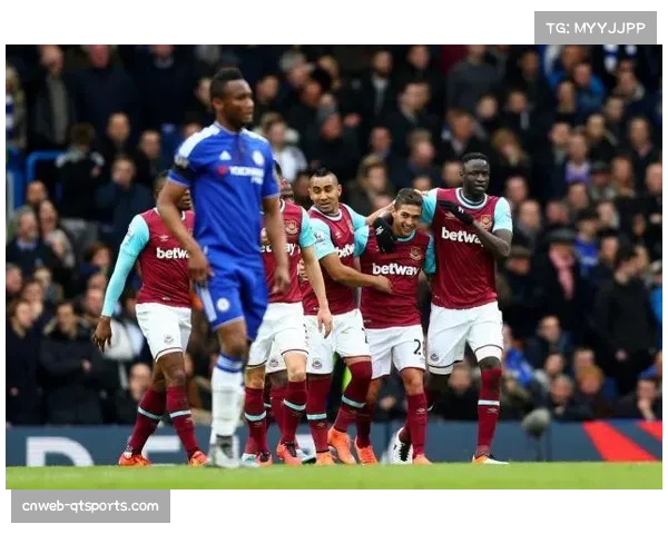 切尔西vs西汉姆联半场战报：鲍文传射，铁锤帮客场两球领先